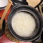 和牛すき焼 そしじ - 土鍋ご飯2合