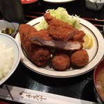 西麻布 三河屋 - 三河屋(ミックス定食)