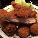 西麻布 三河屋 - 三河屋(ミックス定食)