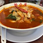 ラーメン魁力屋 - 真夏のHOTトマト麺