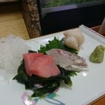 江戸銀寿司割烹 - 刺身の図
