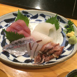 鮮魚・お食事処 山正 - ボリューム満点の5種の刺身