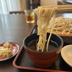 かしま野プラザ - つけ汁は江戸出汁