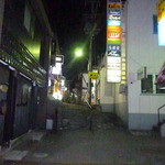 ラ・シュミネ - 「スパル上横丁」に面してます　2015.5月 