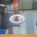 ちょこりとチョコレート工場 - ラクレットチョコレート+バナナアイス