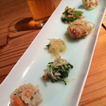 炭歌集 - ヘルシーな前菜盛り