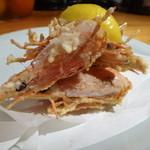 炭歌集 - 残った海老の頭を揚げてくれました