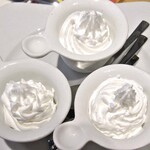 むさしの森珈琲 - ホイップクリーム トッピング（３人分）