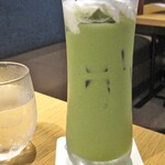 むさしの森珈琲 - アイス抹茶ラテ