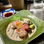 yaki uo dokoro haru - お刺身も綺麗でつ٩(๑❛ᴗ❛๑)۶