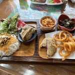 沖縄料理 がじゅまる - がじゅまるプレート　タコライス変更プラス200円で1700円税込