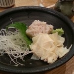 いもせ - 蕎麦豆腐と湯葉の刺身
