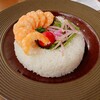 ラウンジ ボアザン - 小海老とグリル野菜カレー