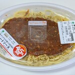 ファミリーマート - 料理写真:大盛りデミグラスの香りと肉の旨みミートソース