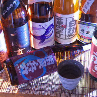 Great compatibility with the food at ``SEN-no-ya'' ◎A wide variety of alcoholic drinks from all over Japan!