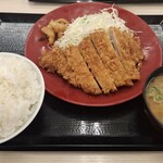 かつや - 料理写真:ロースカツ定食