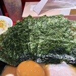十九代目野中家 - 海苔増しは5枚150円。