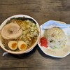 長町ラーメン - 長町ラーメン1120円　半チャーハン450円