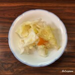 いかり - 乳酸発酵のキャベツの漬物