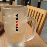 炭火と串焼きと肴 原価酒場 イロ鶏ドリ - ウイスキーハイボール