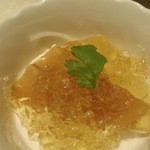 筑紫樓 - ふかひれのお刺身