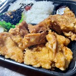 ほかほか弁当 - 唐揚げジャンボ弁当