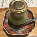割烹 むつの - 抹茶プリン