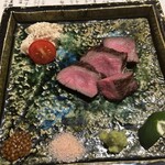 割烹 むつの - 伊予牛ステーキ