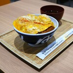 かつ満 - 料理写真:かつ丼シングル