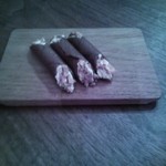 cenci - ここからデザートです。カンノーリ