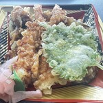 JOIS - 海老とさんまの季節の天重