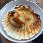 道の駅 こどまり - 焼き帆立 100円