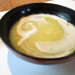 さ蔵 - 椀物：ジャガイモのスープ