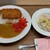 カレーショップ C&C - 料理写真:カツカレーとサラダ