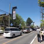 竹風堂 - 小布施中心街、南の入口にあたる「竹風堂」本店。栗菓子の名店です