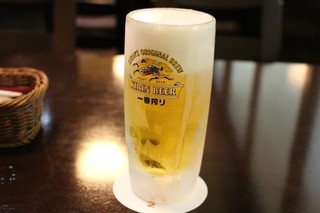 guriruandodainingumarunouchidhindon - 生ビール 540円。
