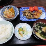 阿部屋食堂 - 料理写真:あべや定食（ごはん少なめリクエスト）800円