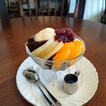cafe espoir - 白玉コーヒーあんみつ