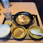 やよい軒 - 料理写真:牛肉豆腐定食/納豆 2026/7/17