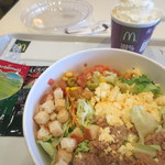 McDonald's - 料理写真:サラダとコーヒー