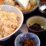 おでん はやま - おでん定食です。