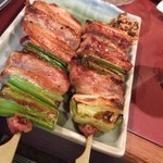 炭火焼とり 安喜 - 豚バラ串