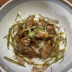 麺や まさき - チャーシュー丼、量少なっ