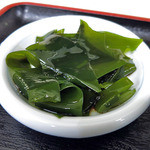 長生うどん - ワカメ大好きです！貴重な賄いを頂いちゃいました(^^;;