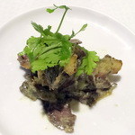 ガラムマサラ - 牛ほほ肉スライスパクチーソース