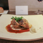 かわ村 - 2015.05再訪：second 煮穴子のインボルティーニ カダイフ揚げ☆