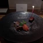 かわ村 - 2015.05再訪：dolce ヘーゼルナッツカタラーナとブラットオレンジのジェラート BD.Ver☆