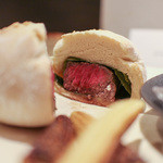 かわ村 - 2015.05再訪：second 黒毛和牛の火入れ具合☆