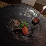 かわ村 - 2015.05再訪：dolce ヘーゼルナッツカタラーナとブラットオレンジのジェラート BD.Ver☆