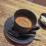 かわ村 - 2015.05再訪：エスプレッソ・ドッピオ＆小菓子☆